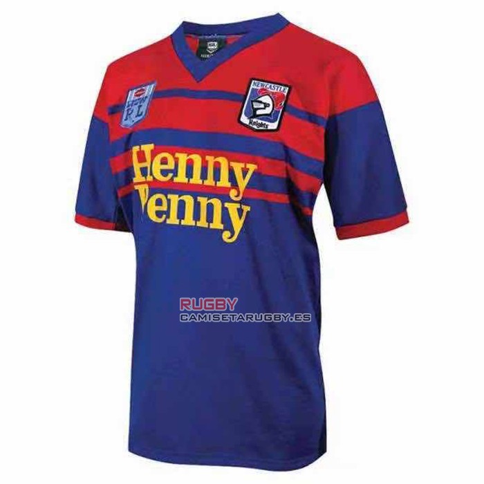 Camiseta Newcastle Knights Rugby 1988 Retro